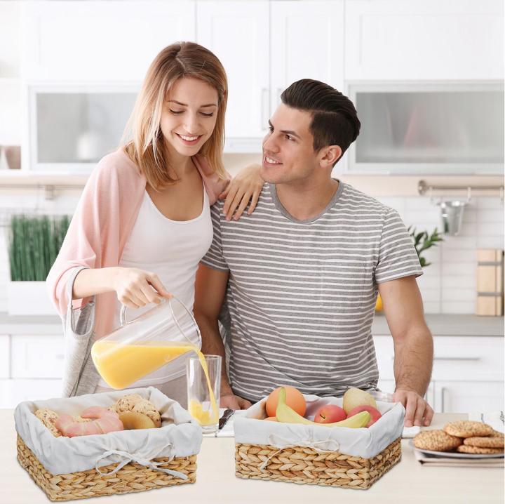 Actual product image Relaxdays 3-piece bread roll set