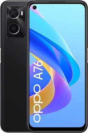 Produktbild OPPO A76 (128 GB, Glowing Black, 6.56", Dual SIM, 13 Mpx, 4G)