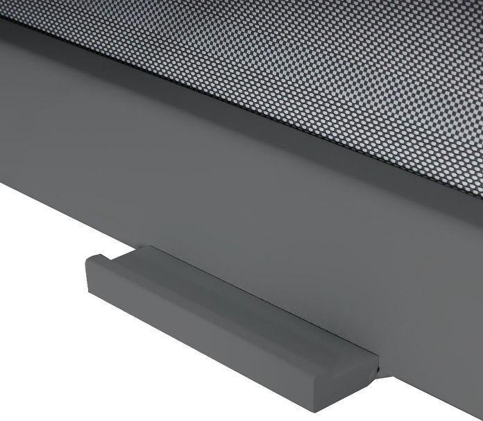 Produktbild Mendler Seitenwand für Pergola HWC-L41, Stoff/Textil 3x3m, anthrazit (206 cm, 283 cm)