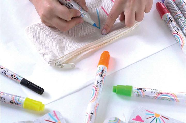 Produktbild Kreul Textil Marker Junior (Mehrfarbig, 4 mm, 7 x)