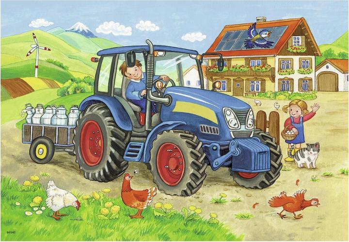 Produktbild Ravensburger Auf der Website und Farm Puzzle (12 Teile)