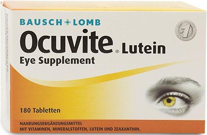 Produktbild Bausch + Lomb Lutein Tablette (180 Stück, Tabletten, 145 g)