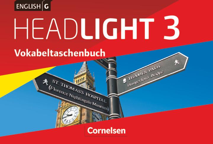 Produktbild English G Headlight 3. Allgemeine Ausgabe. Vokabeltaschenbuch (Deutsch, Englisch, 2014)