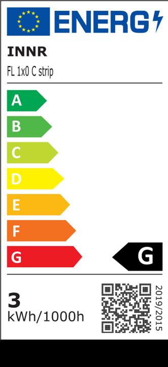 Energie-Label Innr Smart Flex (Warmweiss, Neutralweiss, Kaltweiss, RGBW, 400 cm, Indoor)