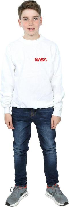 Immagine prodotto Nasa Modern Logo Chest Felpa Ragazzi (152, 158)