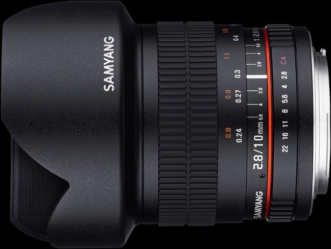 Image du produit Samyang 10mm f/2.8-22 MFT (Micro Four Thirds, APS-C / DX)