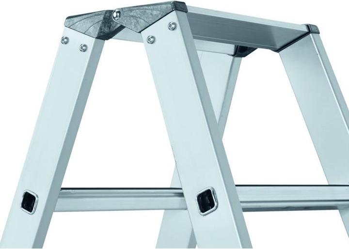 Produktbild Zarges LM-Stufen-Stehleiter 2 x 5 Stufen Z600 (Stehleiter, 142 cm)