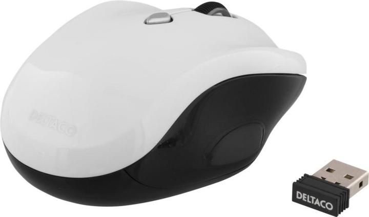Image du produit Deltaco sans fil, blanc-noir (Sans fil)