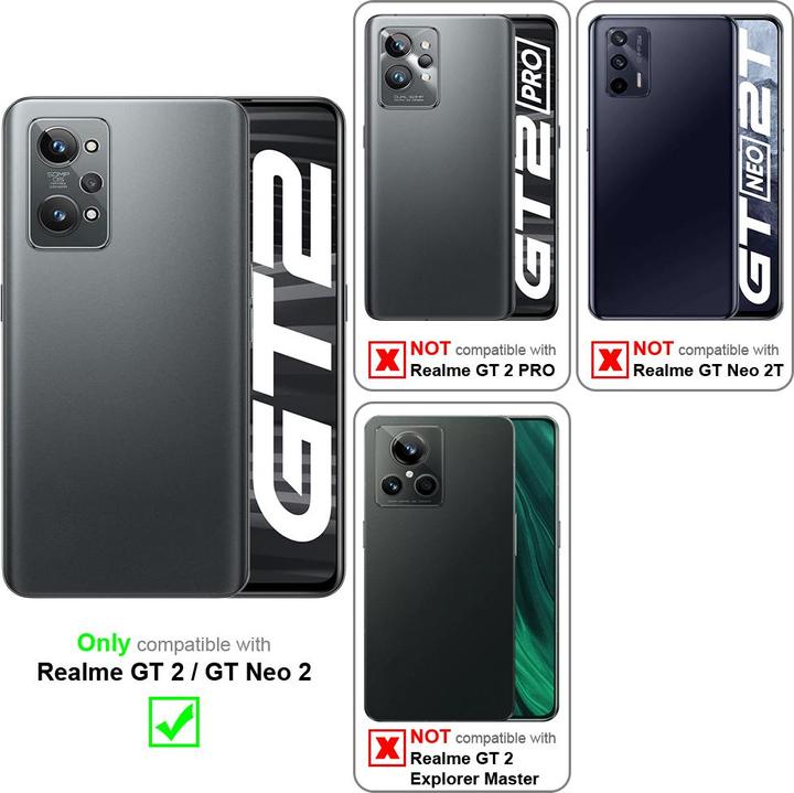 Actual product image Cadorabo TPU Candy Case for Realme GT / GT Neo 2T / Q3 PRO (Realme GT Neo 2T, Realme Q3 Pro 5G)