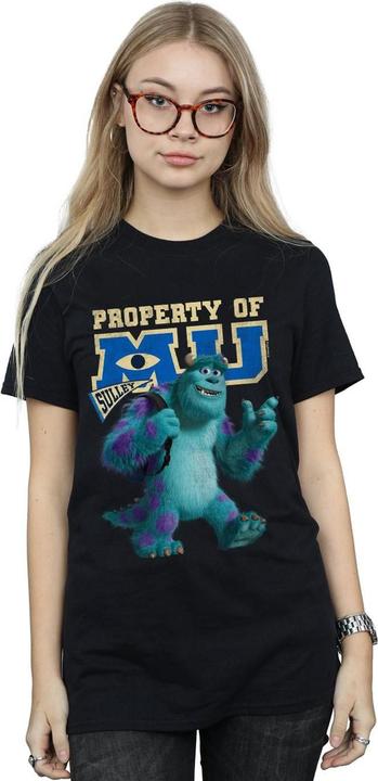 Immagine prodotto Disney Monsters University Property Of MU Sulley Maglietta Ampia Donna (L)