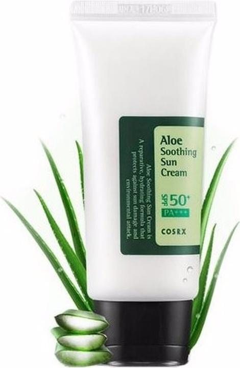 Productafbeelding Cosrx Aloë verzachtend (Zonnecrème gezicht, SPF 50, 50 ml)