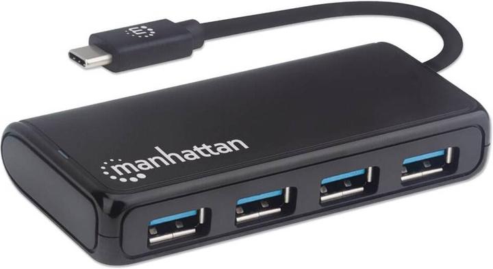 Actual product image Manhattan 164924 (USB-C, 4 Ports)