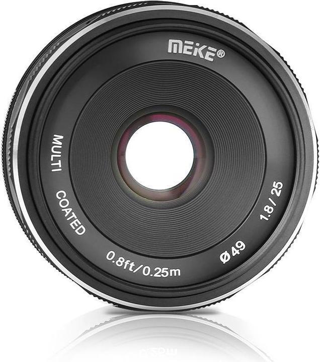 Image du produit Meike 25mm f/1.8-16, Sony E (Sony E, APS-C / DX)