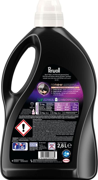 Produktbild Perwoll Renew Flüssig Black (52 Waschgänge, Flüssig, Gel)