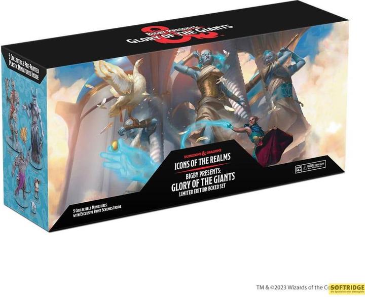 Immagine prodotto Wizkids D&D Icone dei Regni: Bigby Presenta la miniatura principale Gloria dei Giganti - Edizione Limitata (Inglese)