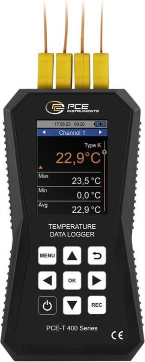 Actual product image PCE Instruments PCE-T 420 PCE-T 420 temperature data logger Measured variable Temperature (Thermometers)