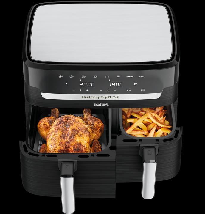 Produktbild Tefal Dual Easy Fry & Grill EY905N (CH-Stecker)