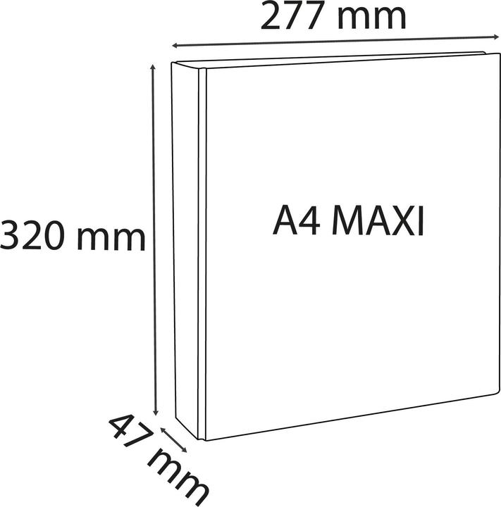 Produktbild Exacompta Ringbücher (A4, 49 mm, 1 Stück)