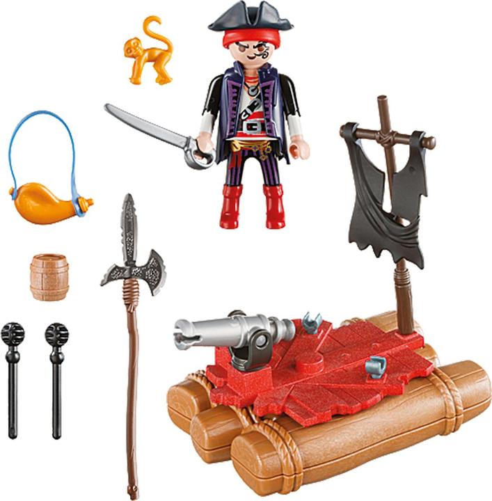 Actual product image Playmobil Pirate Raft Carry Case (5655, Playmobil Pirates)