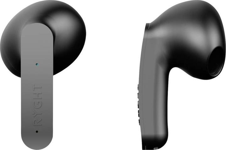Image du produit Ryght Écouteurs intra-auriculaires MINO Stéréo Bluetooth® Noir Microphone anti-bruit (ANC, Filaire)