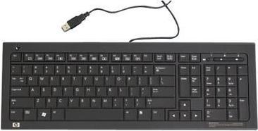 Produktbild HP Low Cost USB KB JB SL (DE, Kabelgebunden)