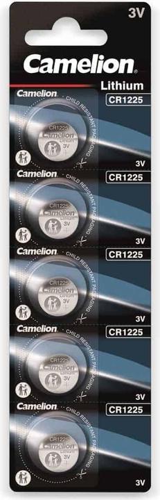 Actual product image Camelion CR 1225 Lithium (5 pcs., CR1225, 50 mAh)
