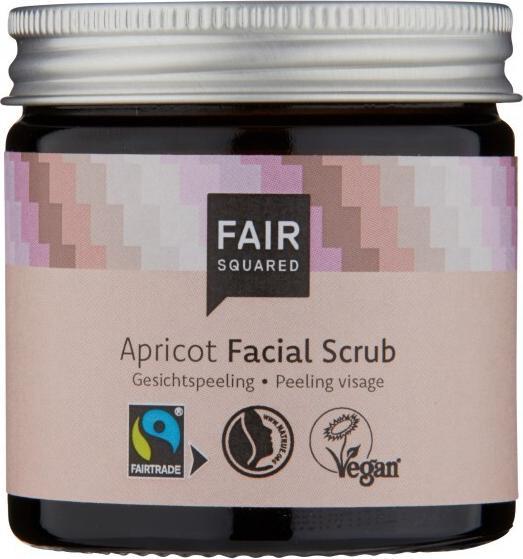 Fair Squared Facial Scrub Apricot ZERO WASTE (Peeling, 50 ml)