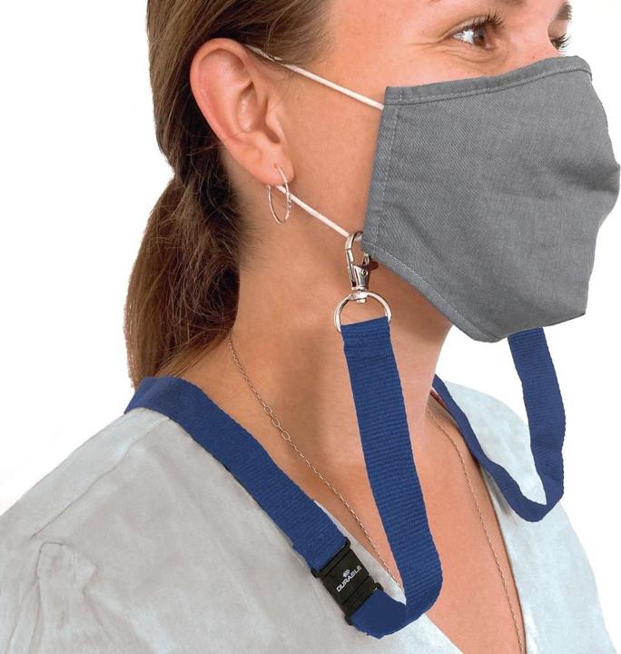 Produktbild Durable 852807 - Gesichtsmaske - Textil - Blau - 44 cm - 20 mm