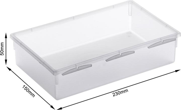 Immagine prodotto Rotho Sistema di classificazione (23 x 15 x 5 cm, 1.96 l)