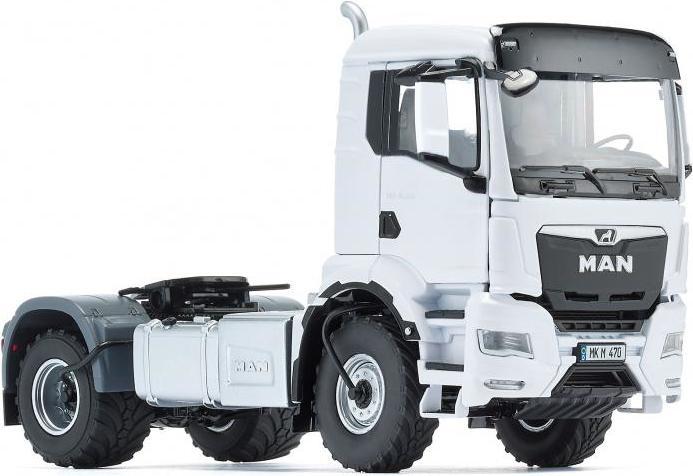Image du produit Wiking 0776 52 Voie 1 MAN TGS Tracteur 2 essieux diesel agricole blanc