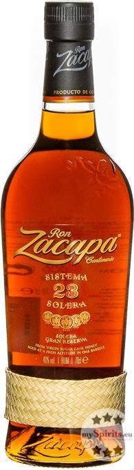Produktbild Ron Zacapa Solera Gran Reserva 23 Años (1 x 70 cl)