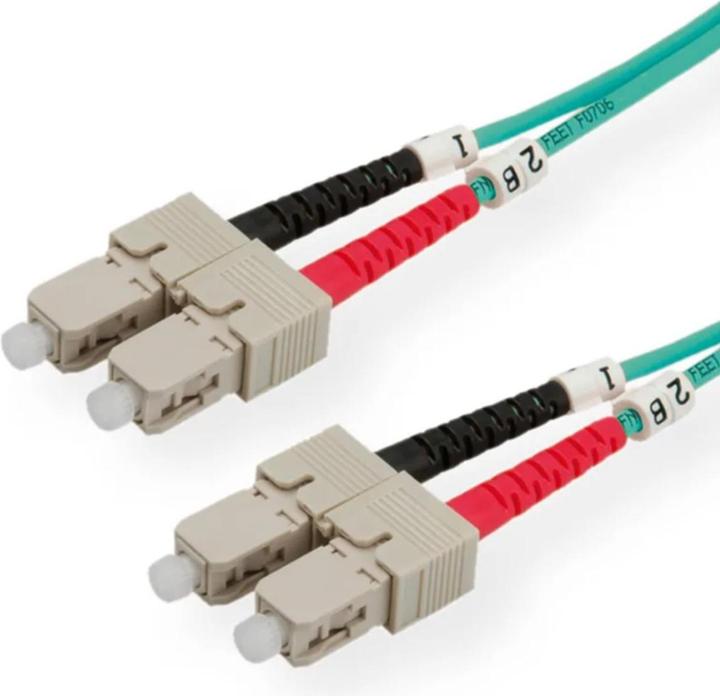 Produktbild EFB Elektronik Glasfaser LWL Anschlusskabel (1x SC-Stecker (LSOH, CAT8.2, 2 m)