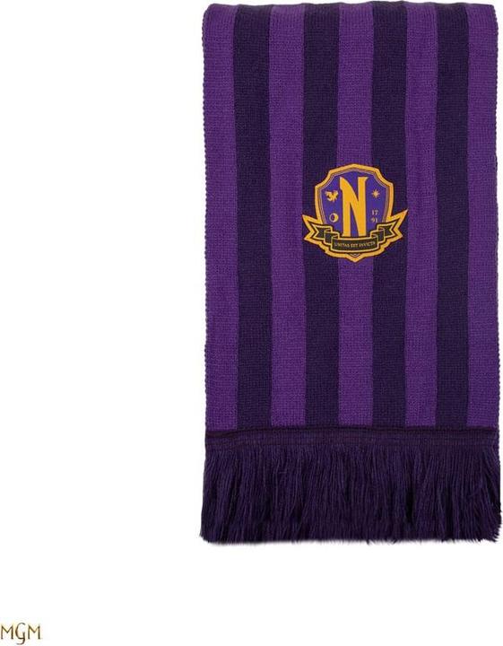 Actual product image Cinereplicas Wednesday: Nevermore Academy Scarf