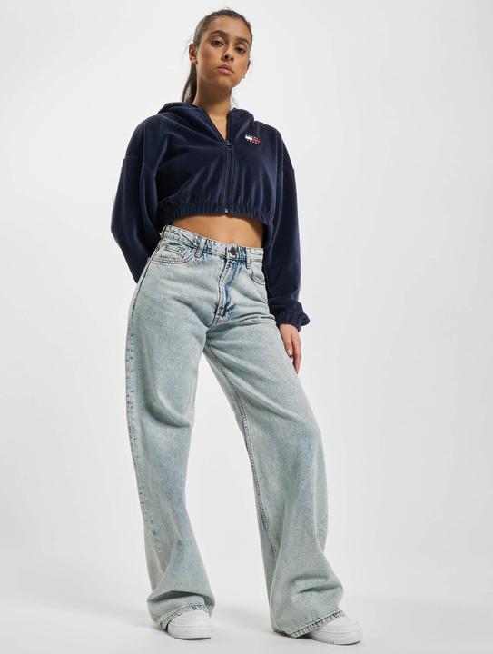 Actual product image Tommy Hilfiger Tommy Jeans Super Crop Velour - 98491 (M)