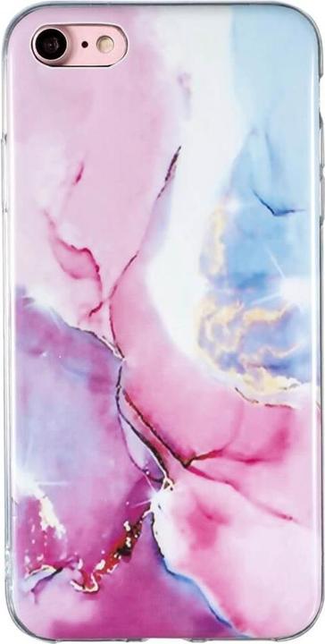 Produktbild Cover-Discount iPhone SE / 8 / 7 - Silikon Gummi Case Rose Marble (Apple iPhone 8, Apple iPhone 7)