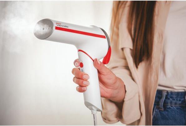 Produktbild Polti VAPORELLA Travel Steamer Rot GSM50B (800 W, 16 g/min)