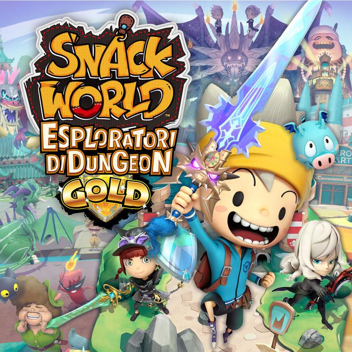 Nintendo Snack World: Die Schatzjagd - Gold (Switch, FR)