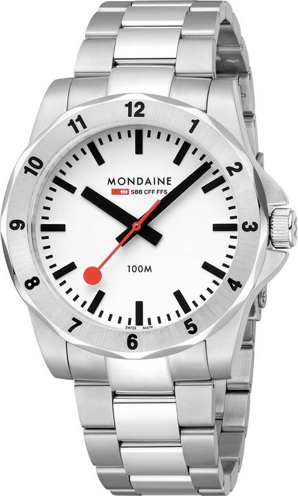 Actual product image Mondaine MSN.4211B.SK Numeri (Swiss made, 42 mm)