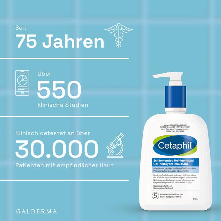 Produktbild Cetaphil Schäumendes Reinigungsgel (Schaum, 473 ml)