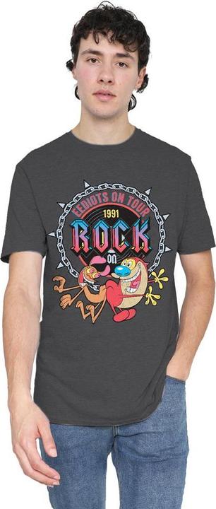 Immagine prodotto Ren & Stimpy Eediots On Tour Maglietta Adulto Unisex (XL)