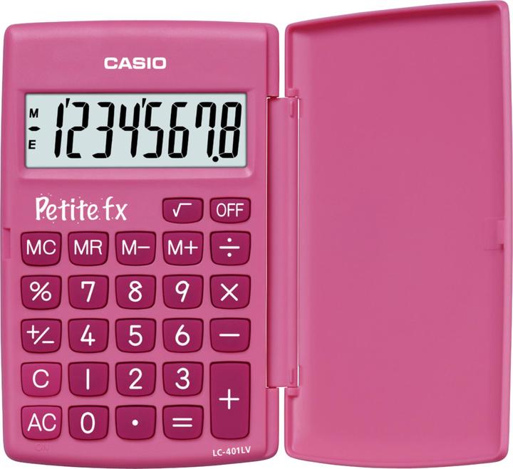 Actual product image Casio School calculator Petite fx LC-401LV (Batteries)