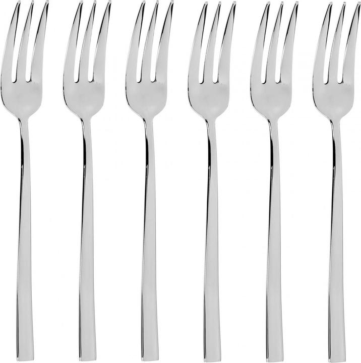 Immagine prodotto Sambonet Set di forchette per torte Rock 6 pezzi. (6 Pezzo/i, Set di posate)
