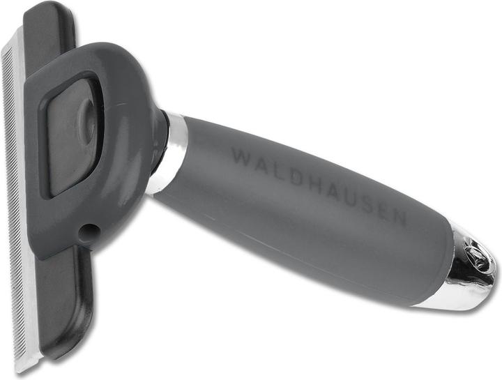 Waldhausen Horse moulting comb with gel handle