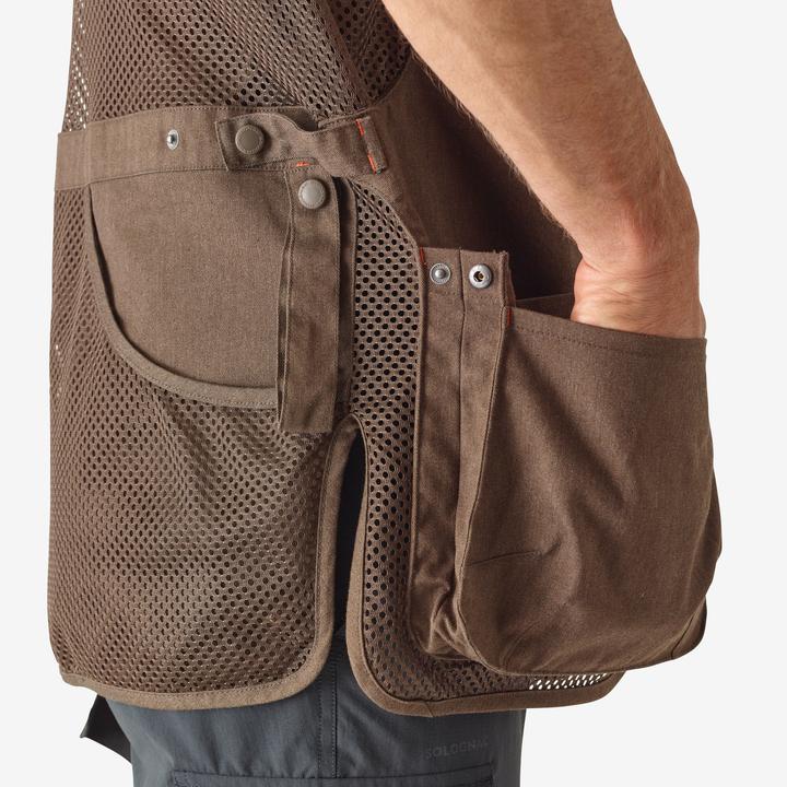 Produktbild Solognac Schiessweste Trap 500 braun (XL)