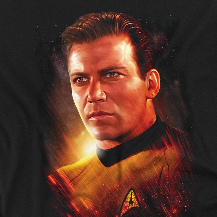 Actual product image Star Trek: The Original Series Mens Epic Captain Kirk T-Shirt (4XL)