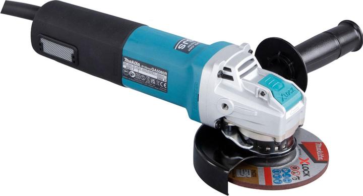 Produktbild Makita Ø125mm Winkelschleifer X-LOCK GA5080RX02 1.400 Watt+ Schutzhaubenabdeckung