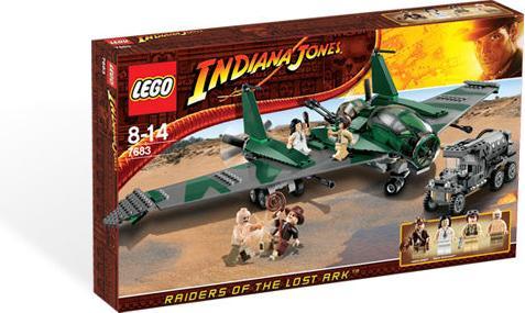 Produktbild LEGO Kampf im Nurflügler (7683, LEGO Indiana Jones)
