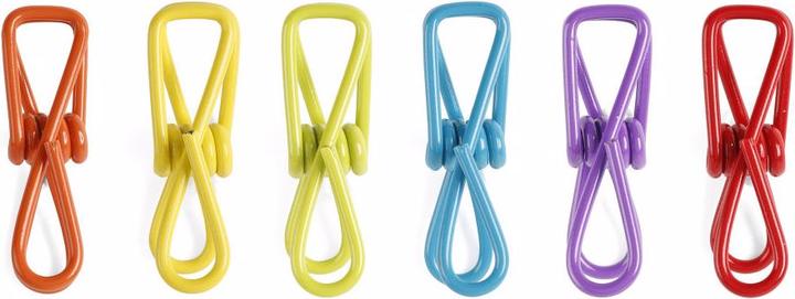 Kikkerland multi-purpose clips (6 x)