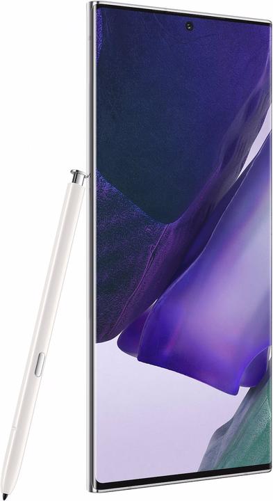 Produktbild Samsung Galaxy Note 20 Ultra Snapdragon (256 GB, Mystic White, 6.90", Hybrid Dual SIM, 108 Mpx, 5G)