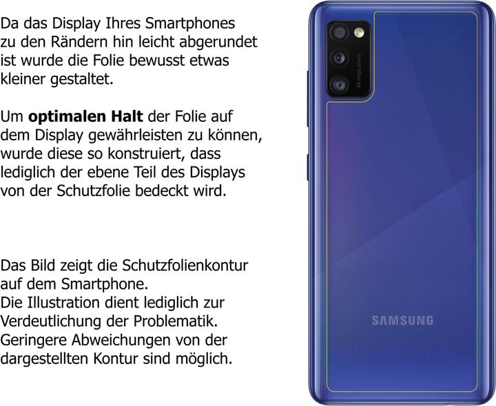 Immagine prodotto Dipos Pellicola Protettiva Antiriflesso (1 Pezzo/i, Samsung Galaxy A41)